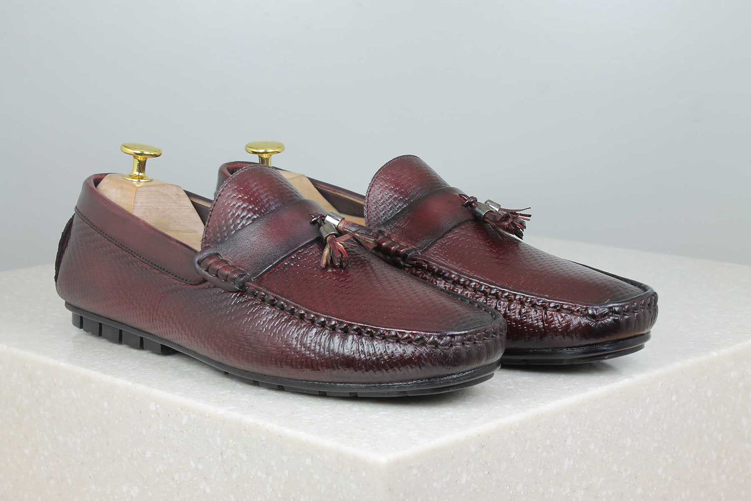 Privo Driving Shoes-Brown For Men