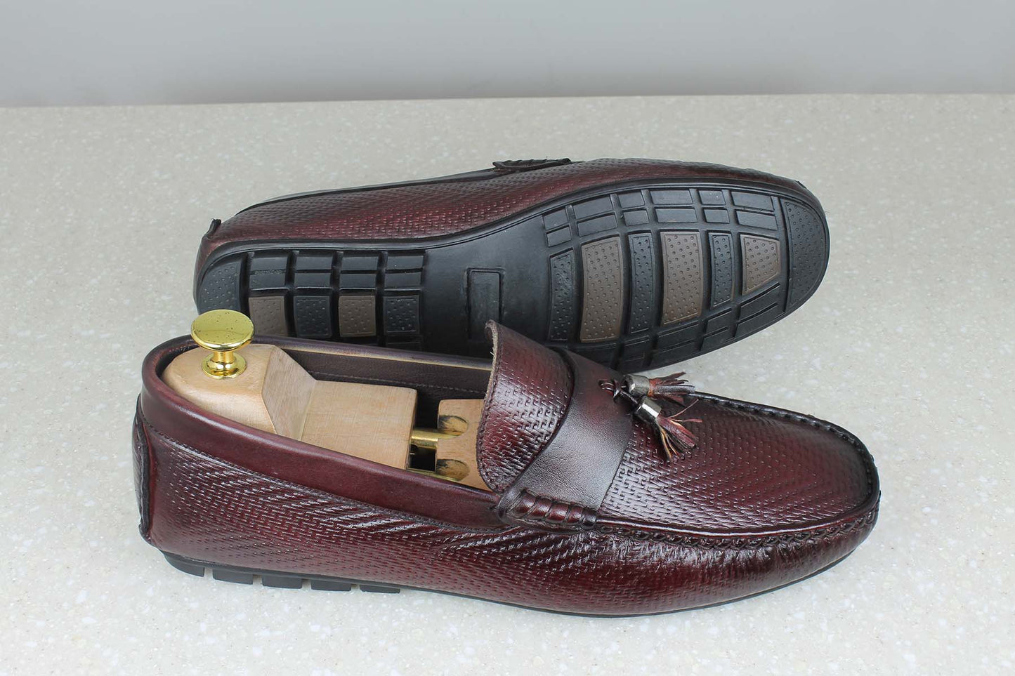 Privo Driving Shoes-Brown For Men