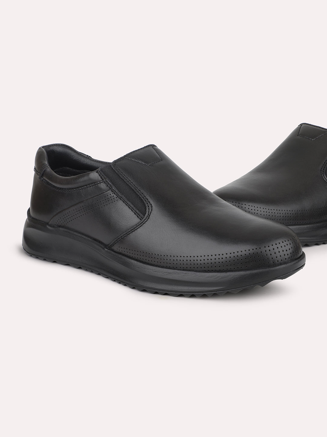Atesber Black Casual Slip-on For Men