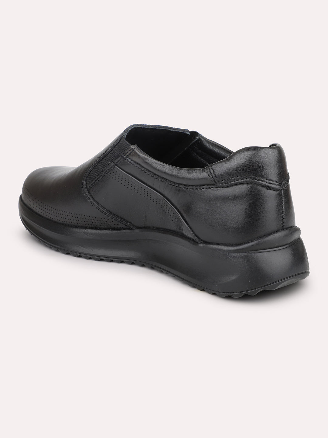 Atesber Black Casual Slip-on For Men