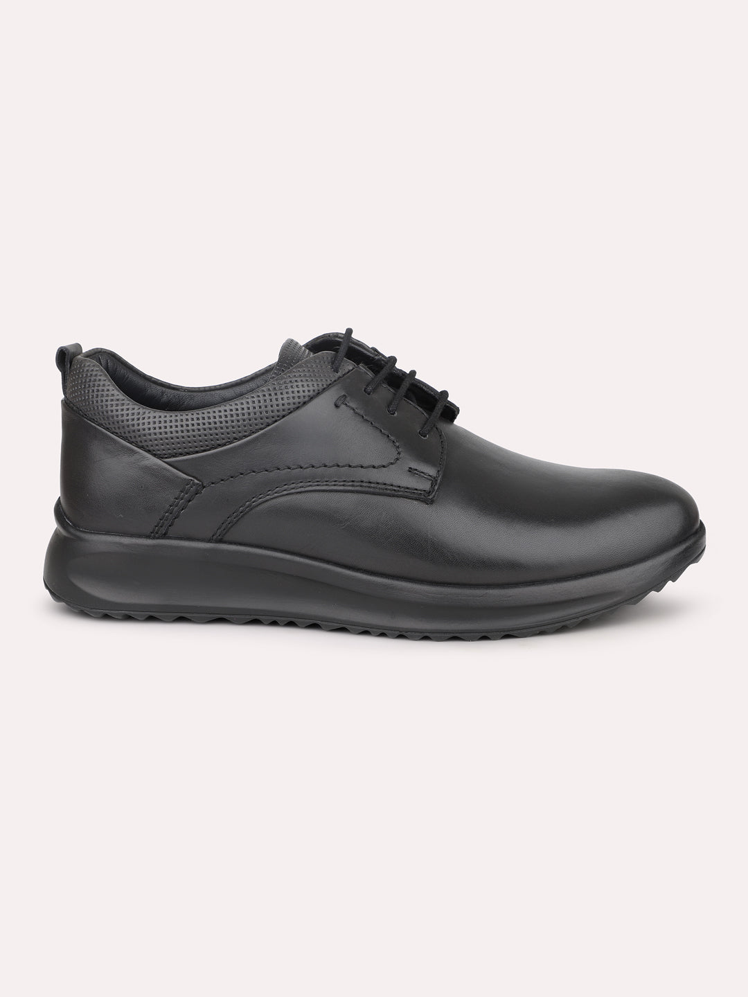Atesber Black Casual Lace-Up For Men