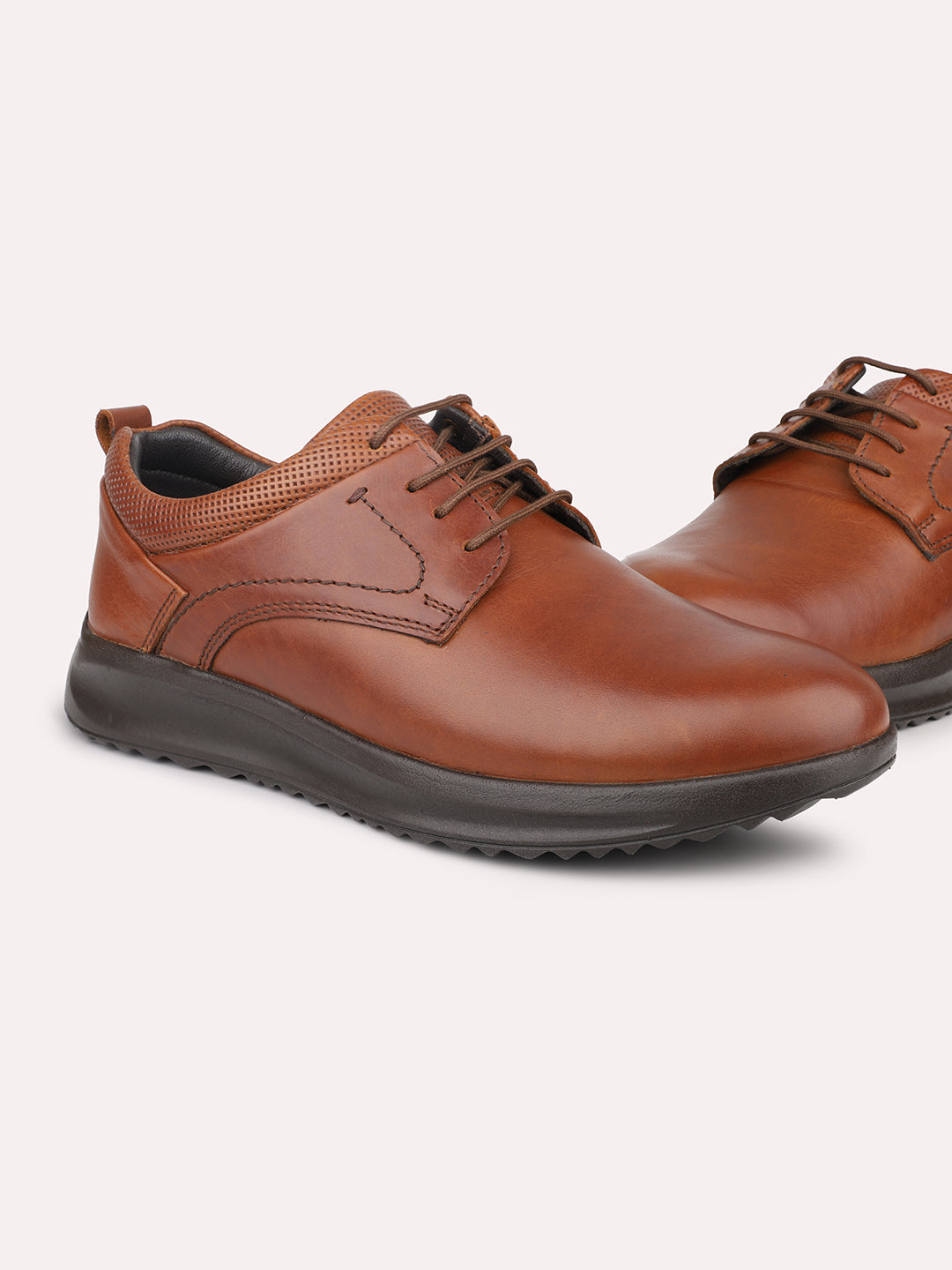 Atesber Tan Casual Lace-Up For Men