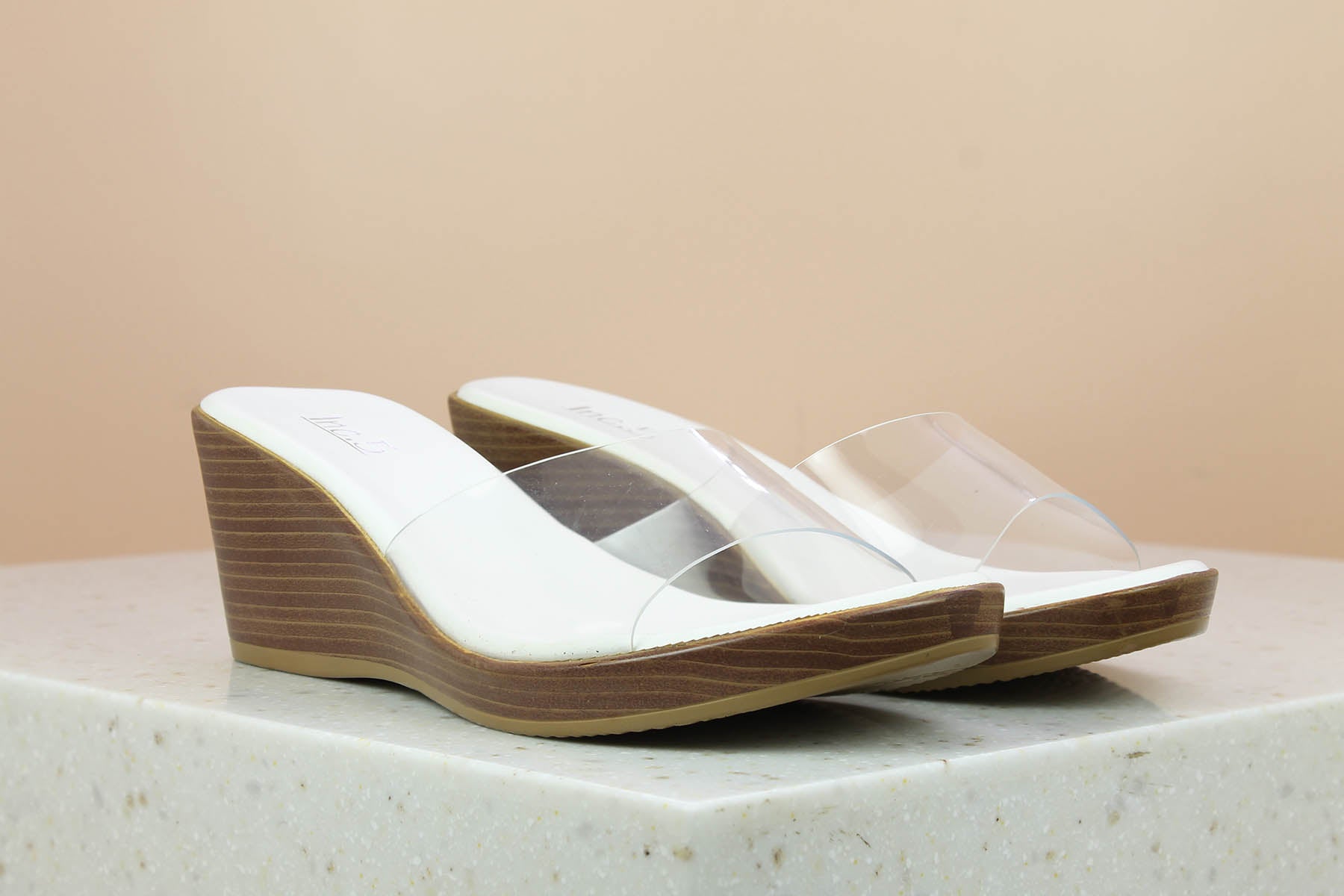 TRANSPARENT PLATFORM MULES-Women's Platform Mules-Inc5 Shoes