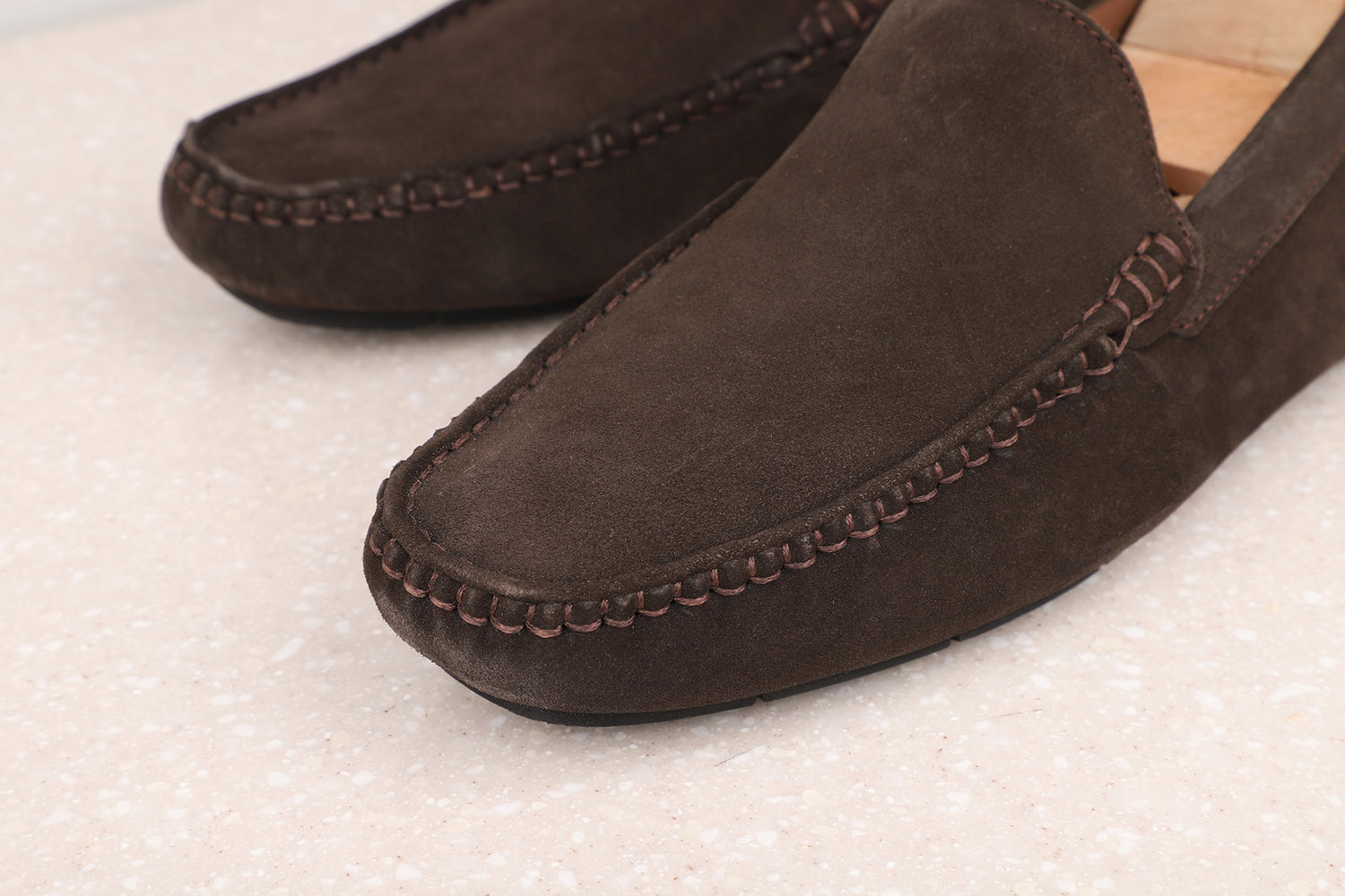 Privo Driving Casual Shoe-Brown For Men