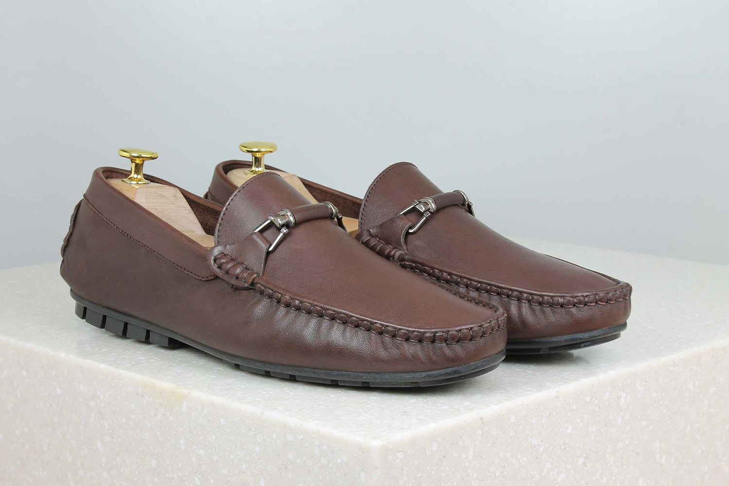 Privo Casual Slipon Shoe-Brown For Men