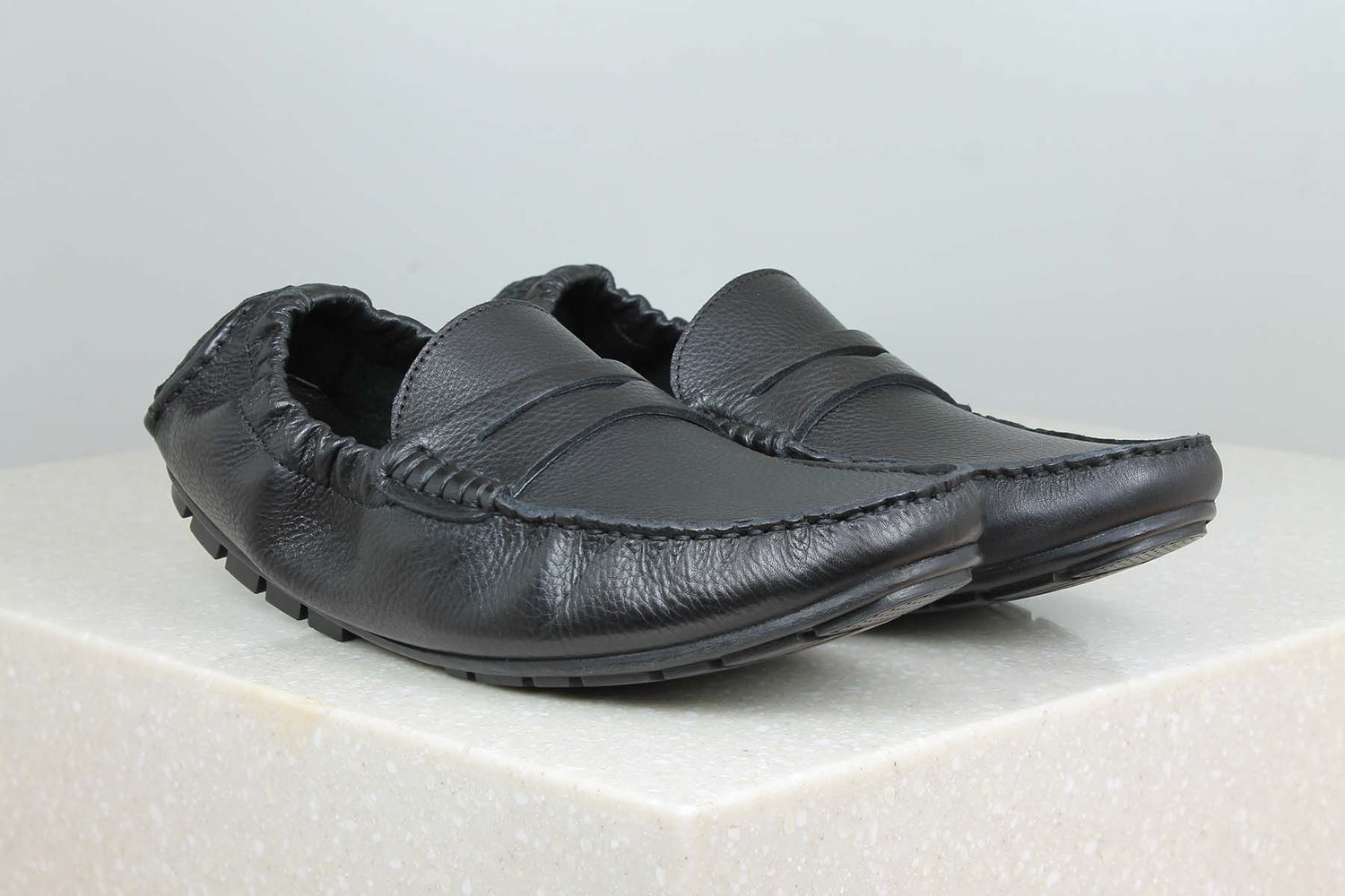 Privo Driving Shoe-Black For Men