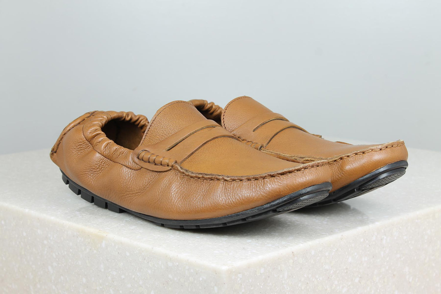 Privo Driving Shoe-Tan For Men