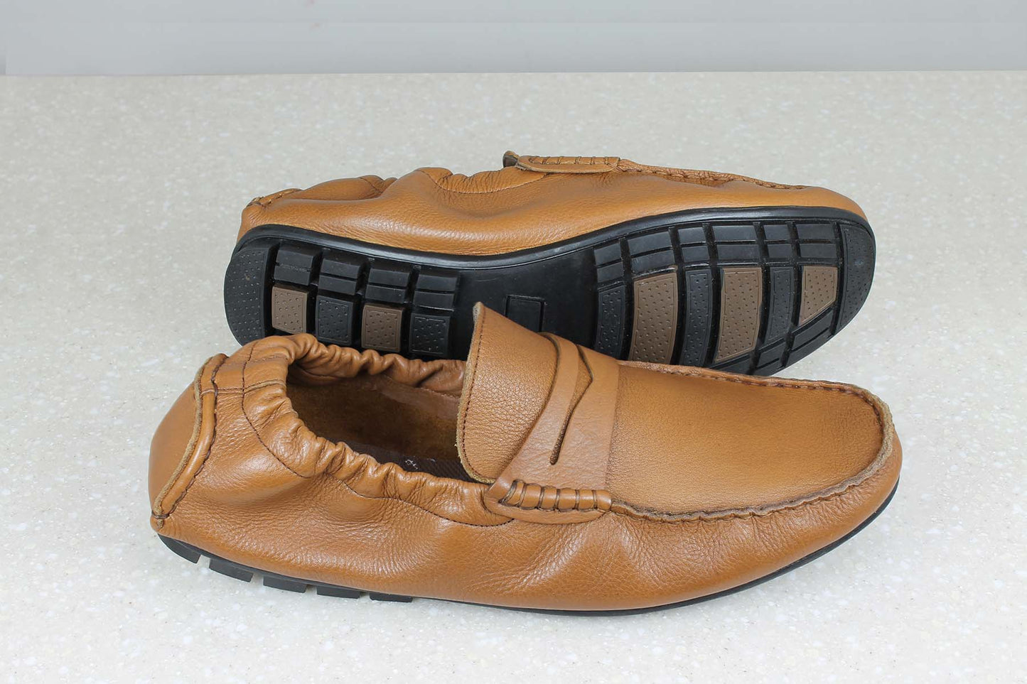 Privo Driving Shoe-Tan For Men