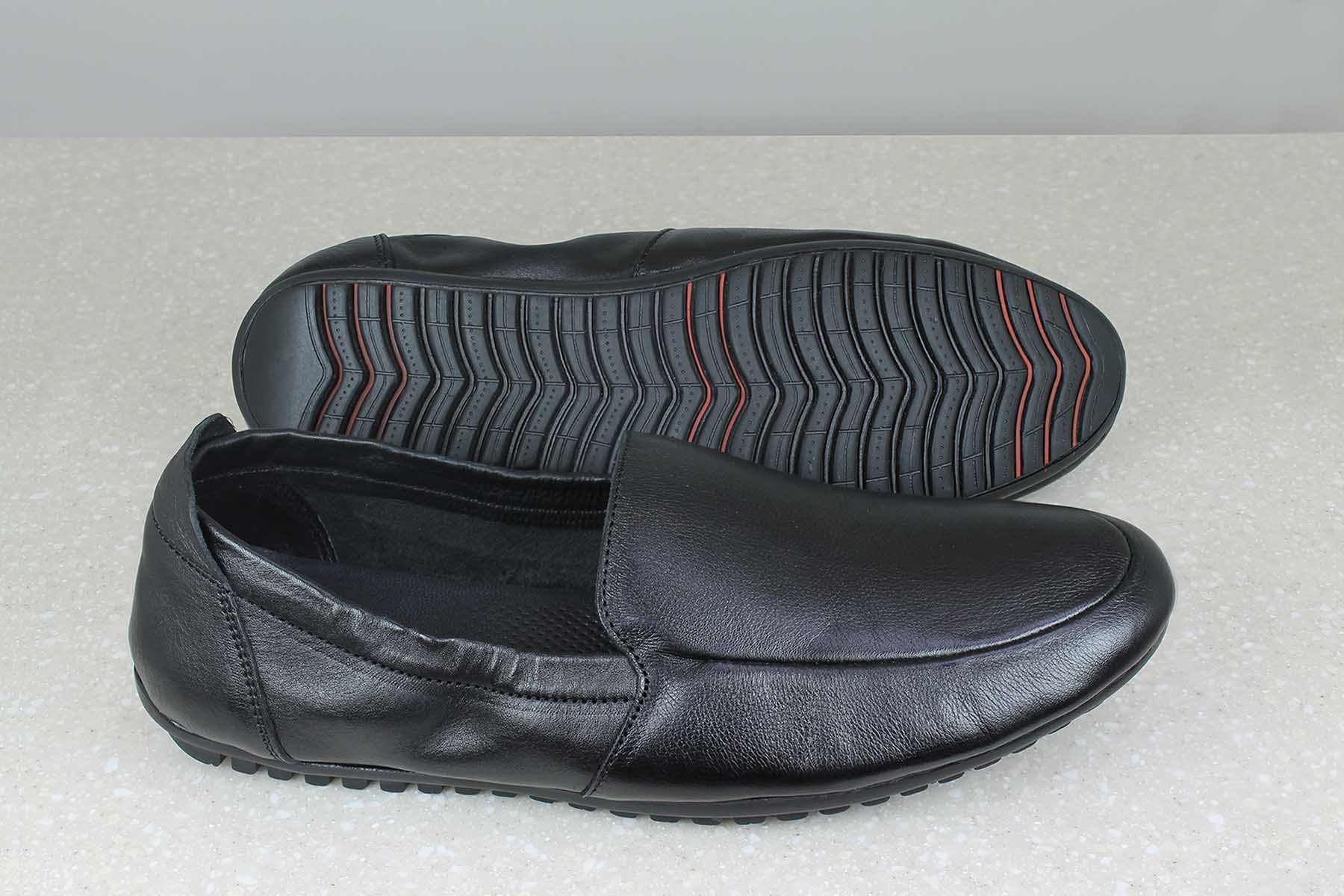 DRIVING SHOES-BLACK-Men's Driving Shoes-Inc5 Shoes