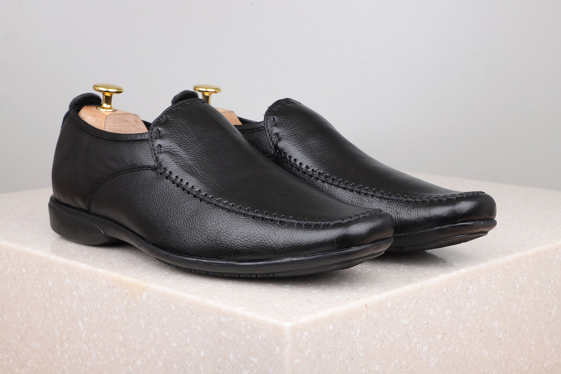 Buy Now privo-formal-slipon-shoe-black-for-men-r0008-n-black – Inc5 Shoes