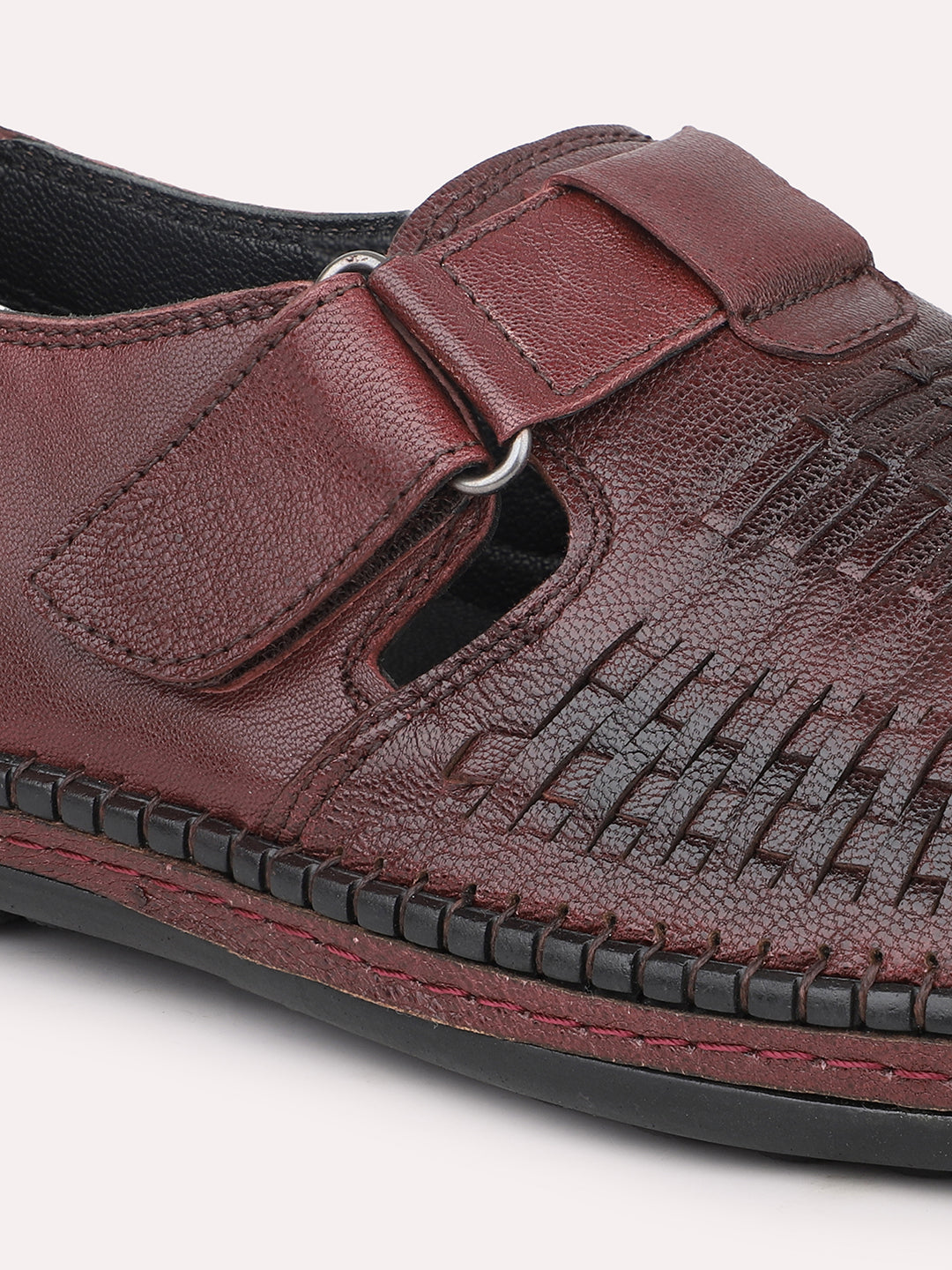 Atesber Cherry Textured Casual Sandal For Men